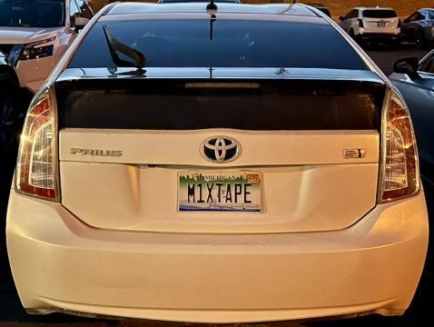 white prius