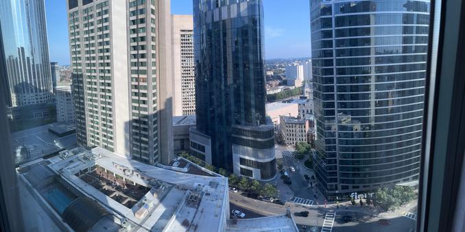 the view from my hotel window 
